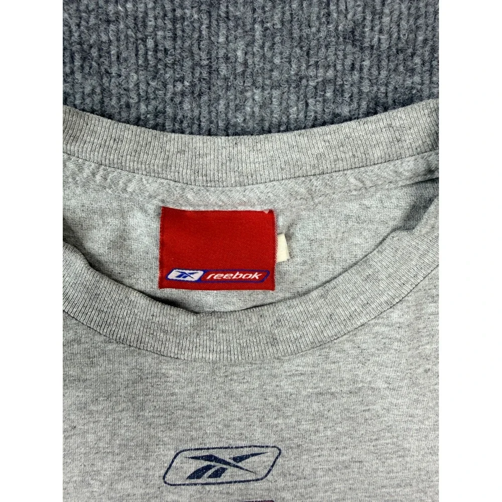 Vintage Reebok USA Basketball T Shirt Small Gray Graphic Tee Y2K‎ 90s Mens - Picture 3 of 9